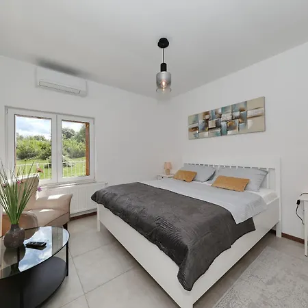 Demare With Heated Pool, Free Evc Station Tatil Evi Lovinac (Zadar)