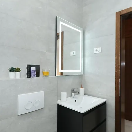 Demare With Heated Pool, Free Evc Station Tatil Evi Lovinac (Zadar)